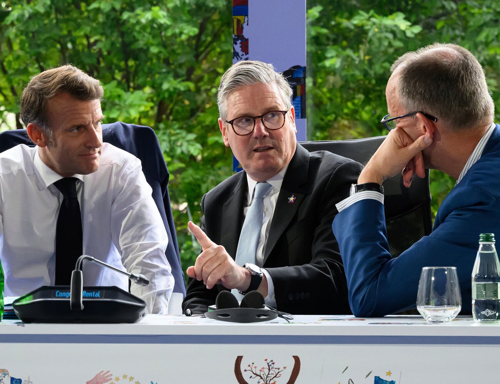 Brothers in Arms: Macron, Merz and Starmer