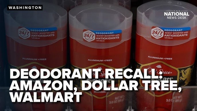 Walmart Deodorant Recalled