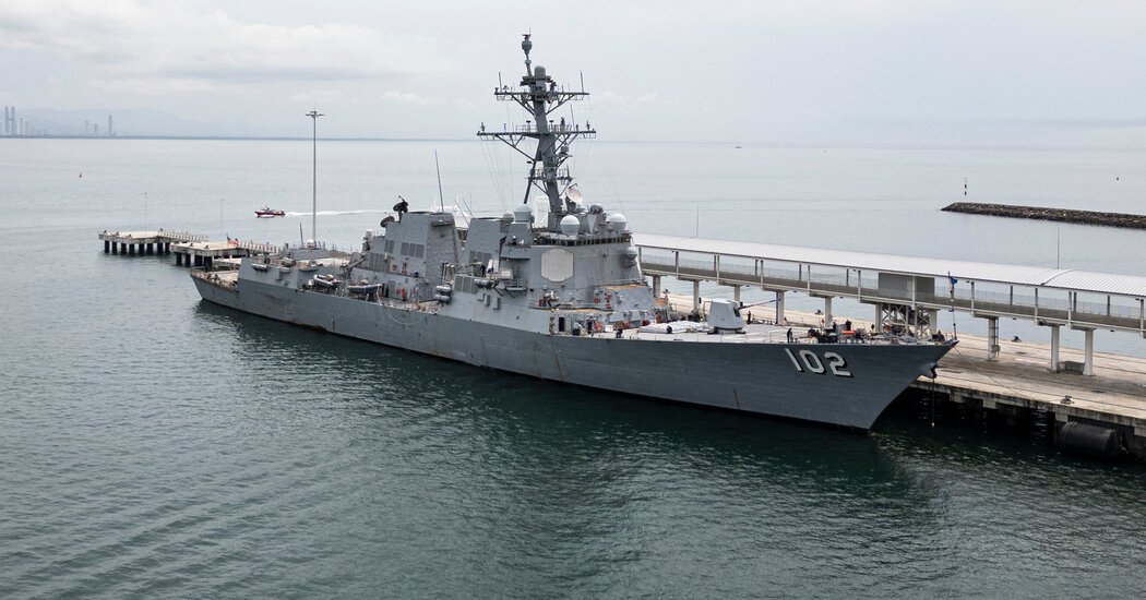 Trump Strick Boat Marks Against Venezuelan Cartels