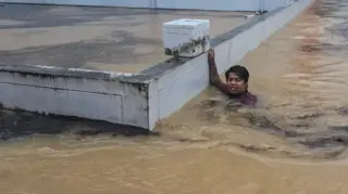 . ‘300-Year’ Rain Floods Thai City